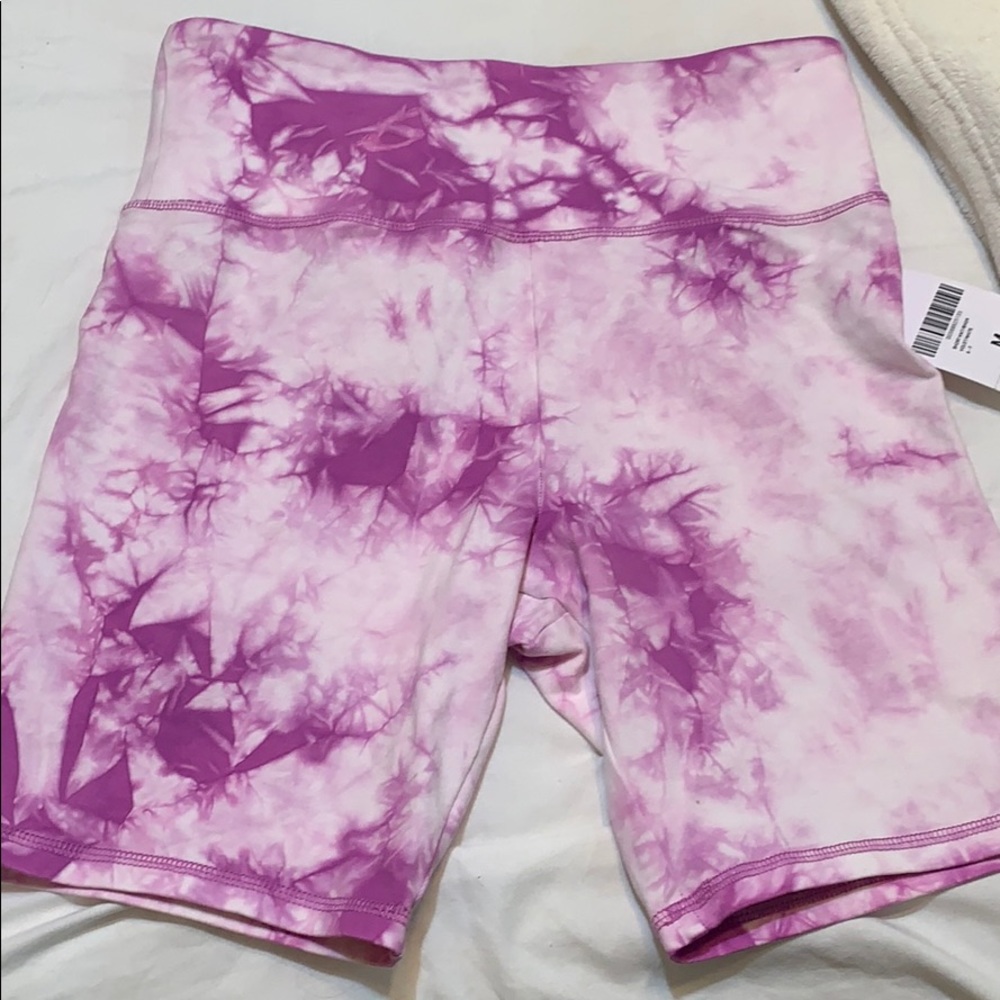 Forever 21 tie dye biker shorts